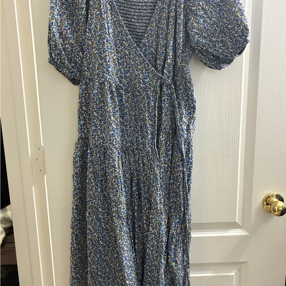 Floral Patterned Maxi Dress